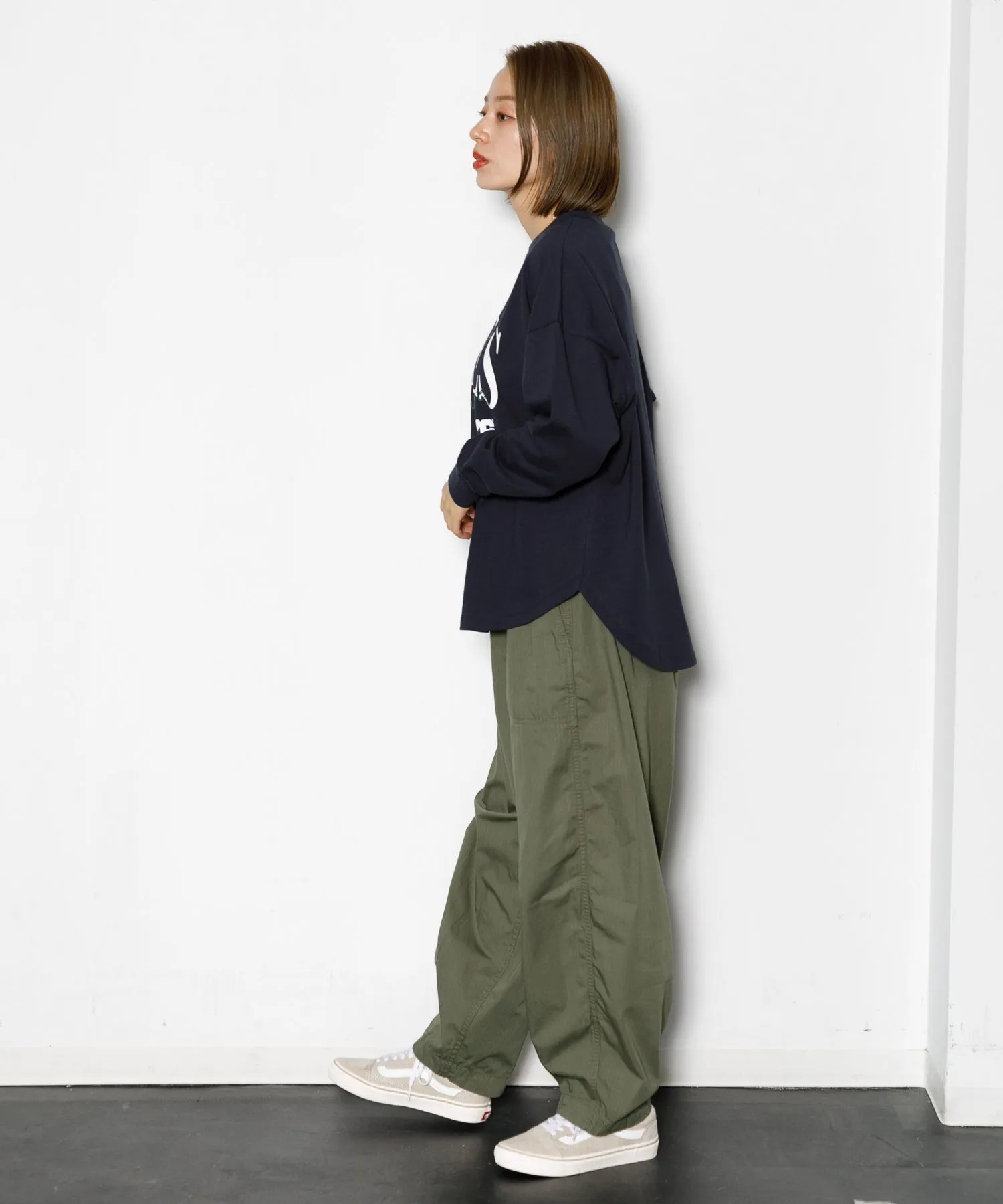 【WOMEN】THE NORTH FACE PURPLE LABEL Ripstop Wide Cropped Field Pants