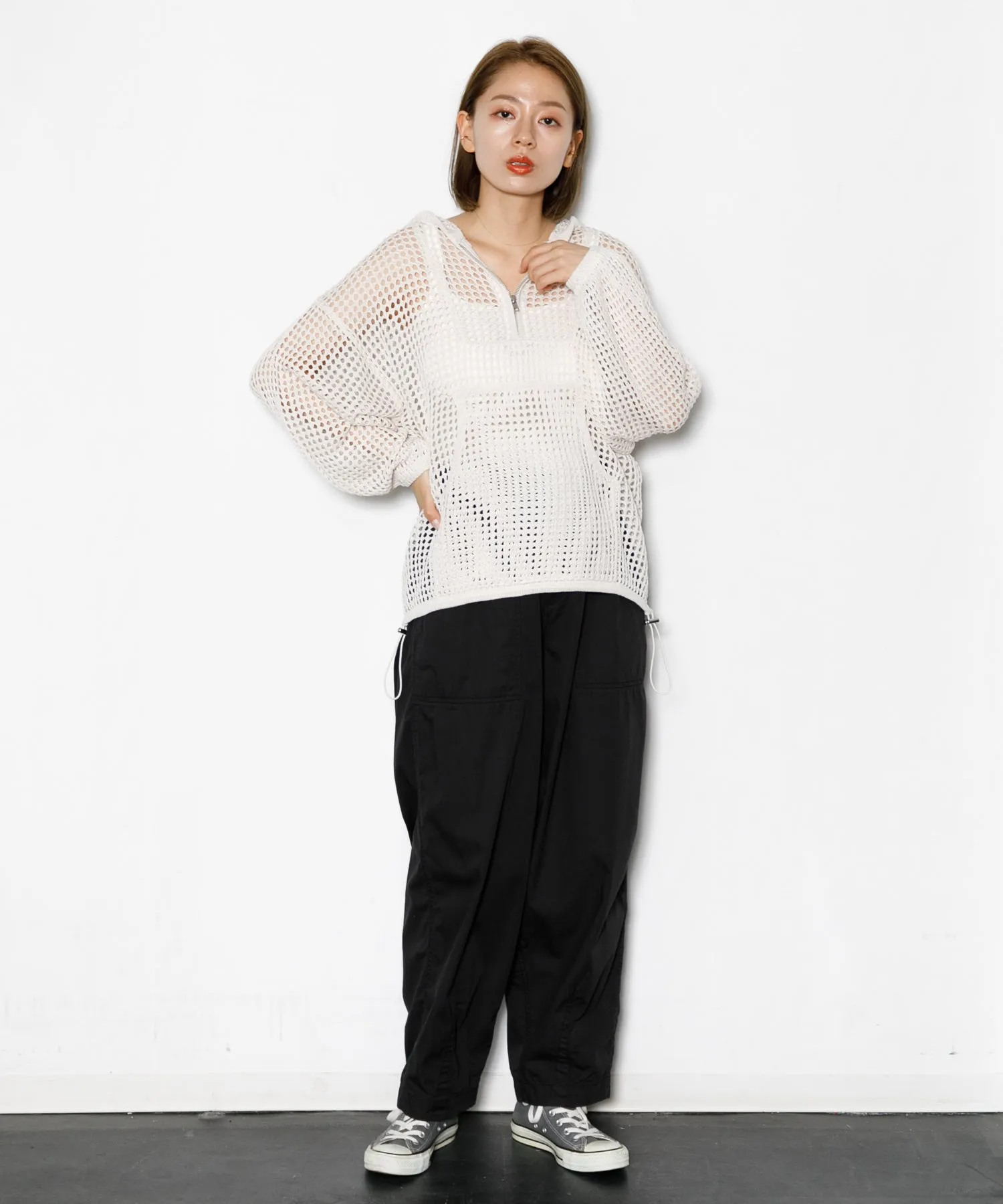 【WOMEN】THE NORTH FACE PURPLE LABEL Ripstop Wide Cropped Field Pants