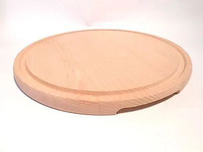 Wooden Chopping Cutting Board Wood Butcher Block Serving Platter Large 30cm