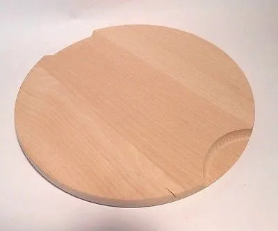 Wooden Chopping Cutting Board Wood Butcher Block Serving Platter Large 30cm