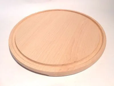 Wooden Chopping Cutting Board Wood Butcher Block Serving Platter Large 30cm