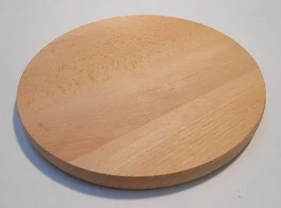 Wooden Chopping Cutting Board Wood Kitchen Utensil Board Handmade Round