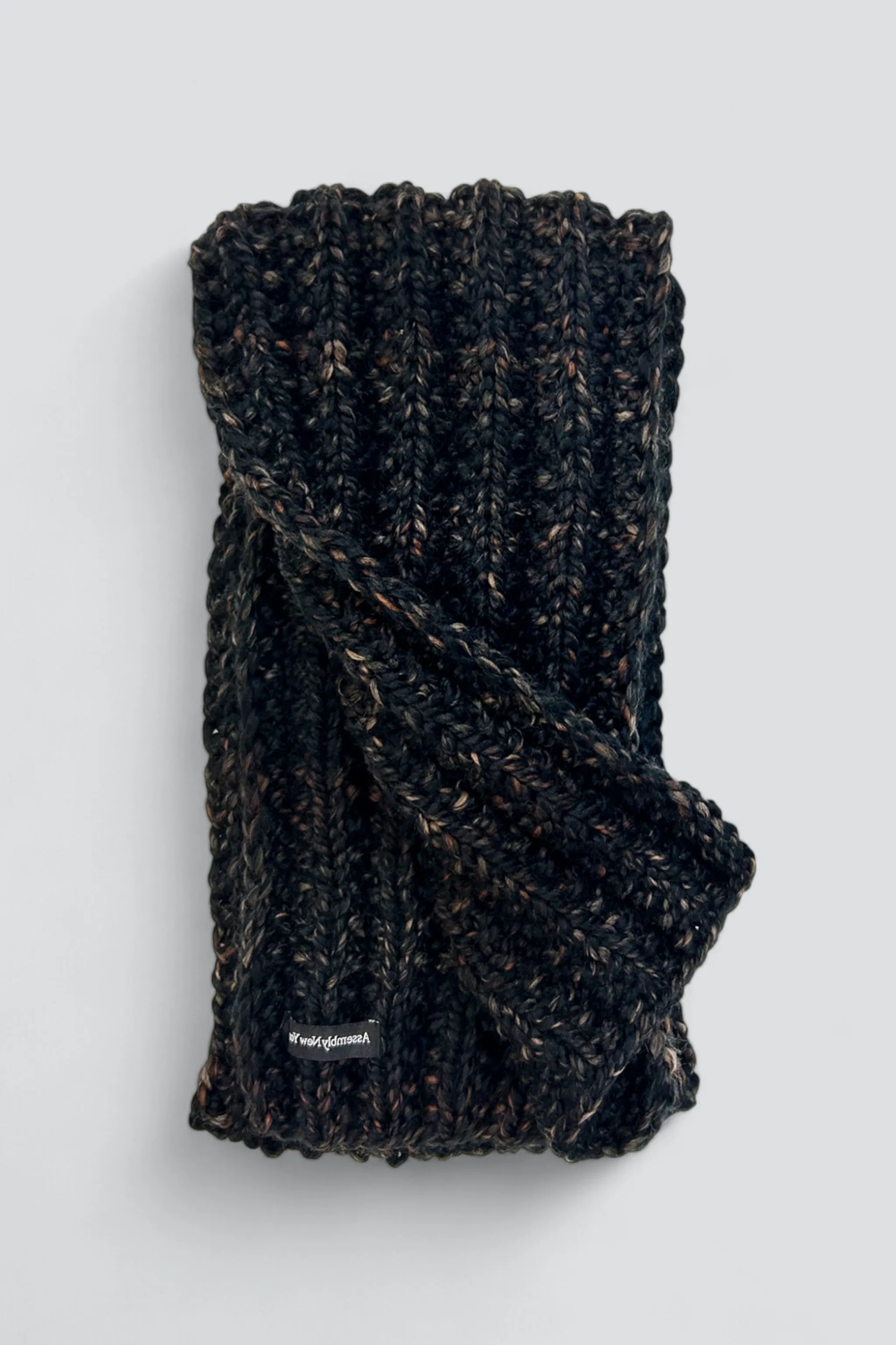 Wool Chunky Knit Scarf