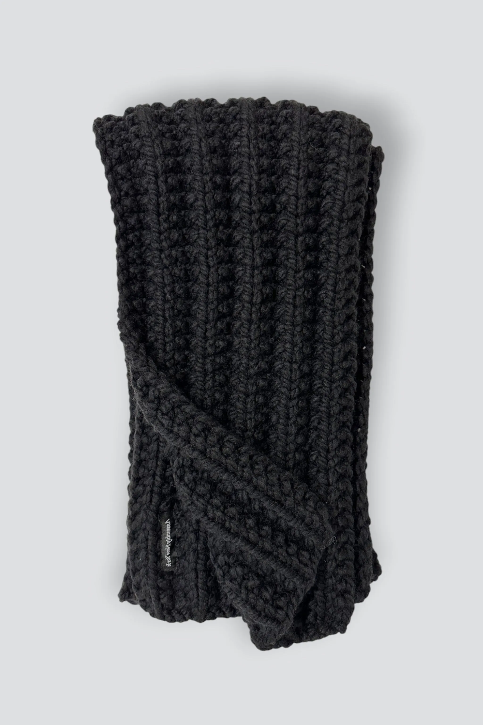 Wool Chunky Knit Scarf