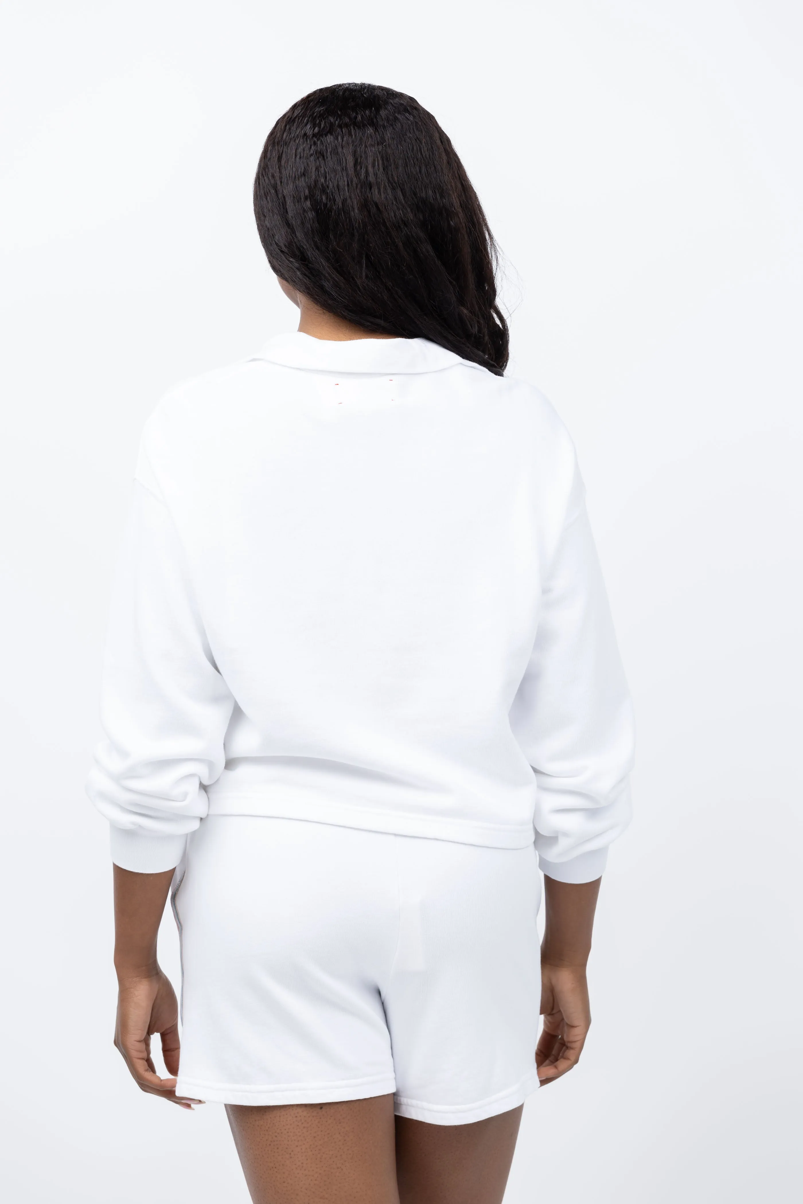 XiRENA Holman Sweatshirt in White Prism