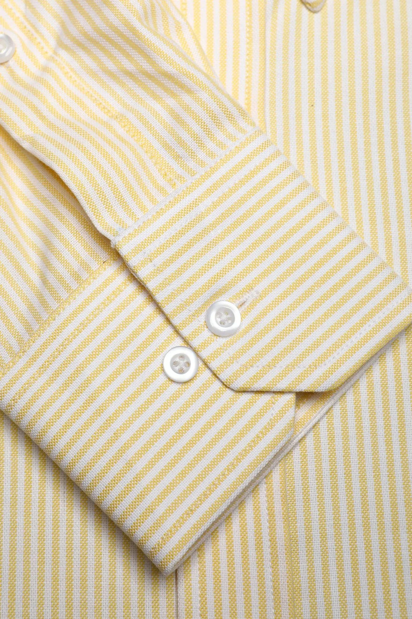 Yellow Bengal Stripe Casual Shirt